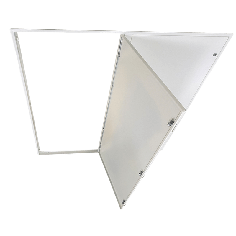 Hvilke adkomstpaneler kan brukes i rør og elektrisk utstyr?