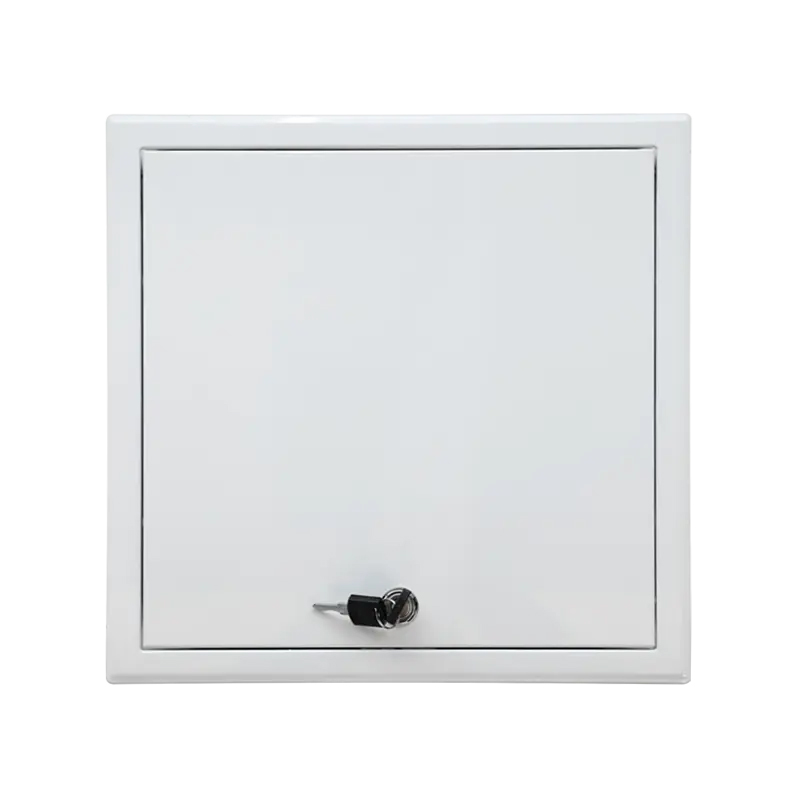 SS-AP210 Adgangspanel i stål med nøkkellås